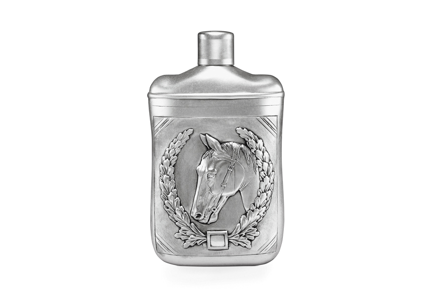 Galmer Silver Horse Flask