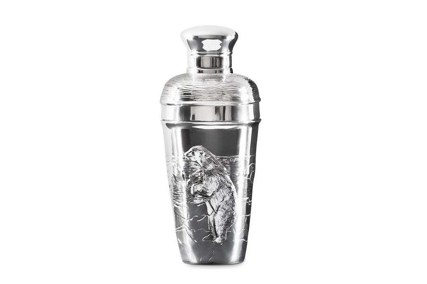 Galmer Silver Bear Cocktail Shaker, photo by [ZeO]