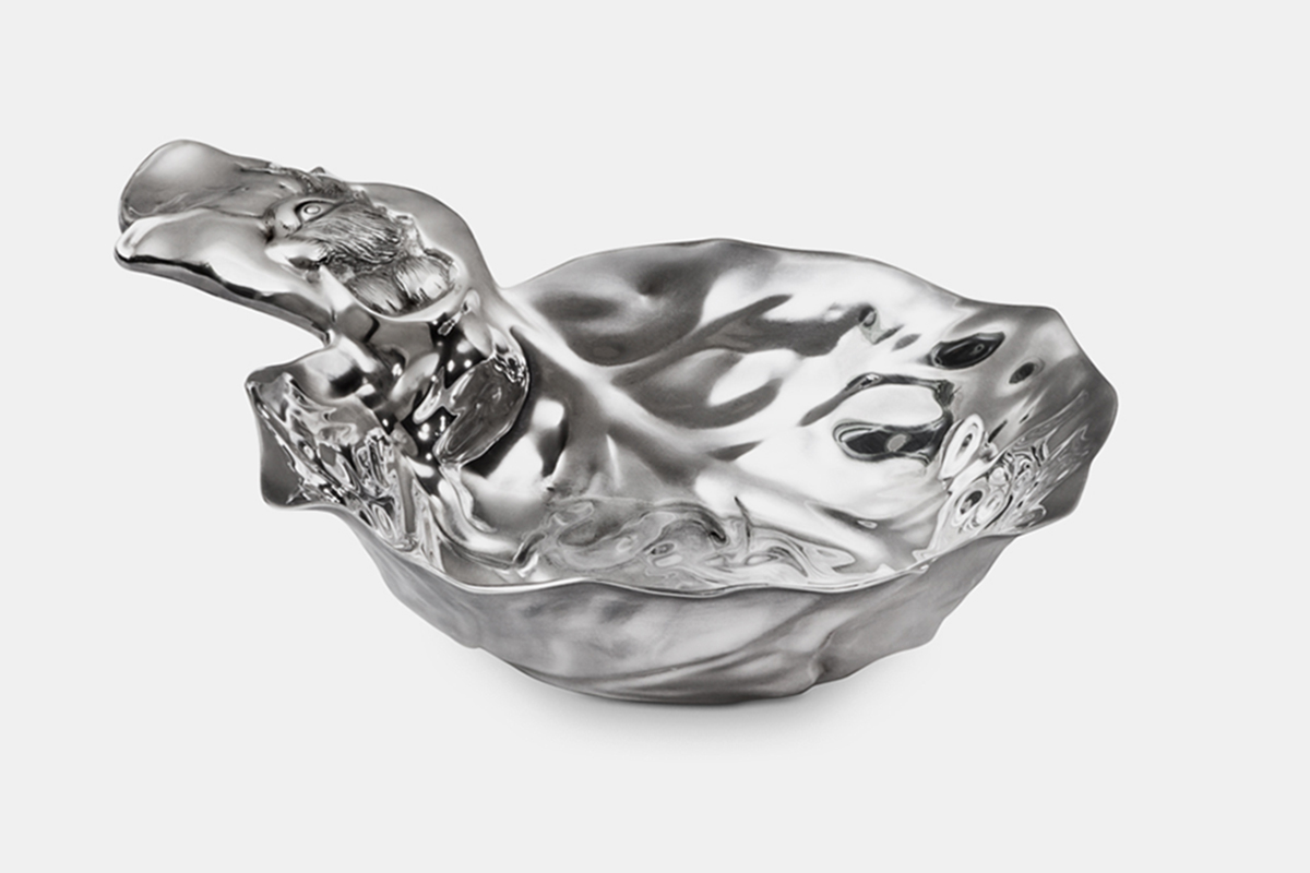 Sterling silver Cabbage Porringer by Michael Galmer. Photography by Zephyr Ivanisi and Oliver Ivanisi of [ZeO] Productions.