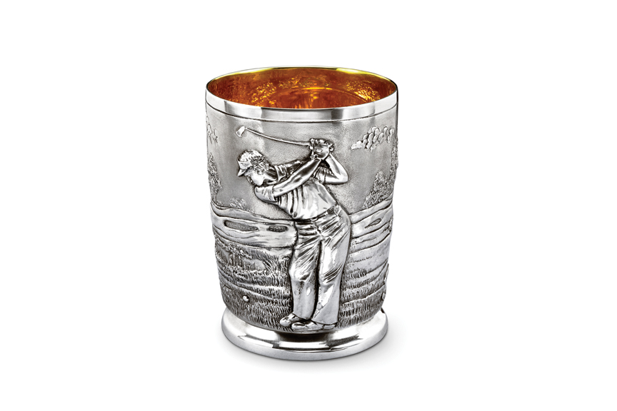 Galmer Silver Golf Julep Cup