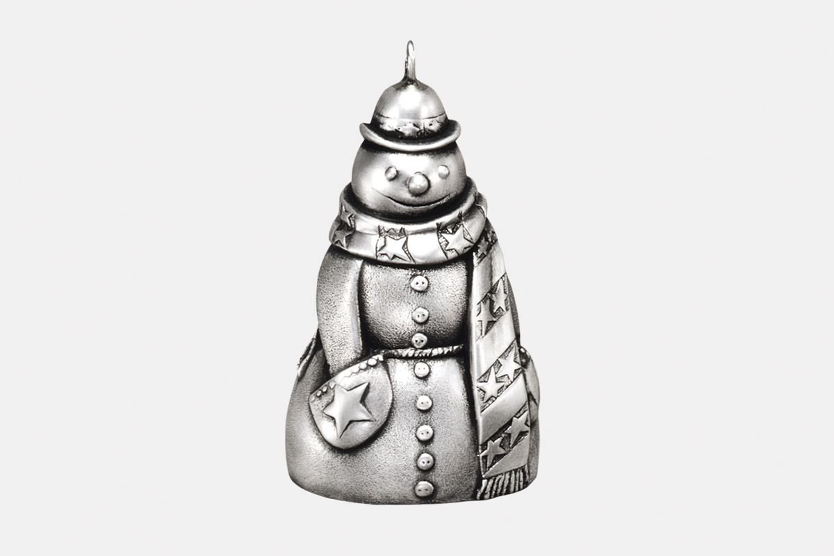 Sterling silver Rabbit Ornament by Michael Galmer.